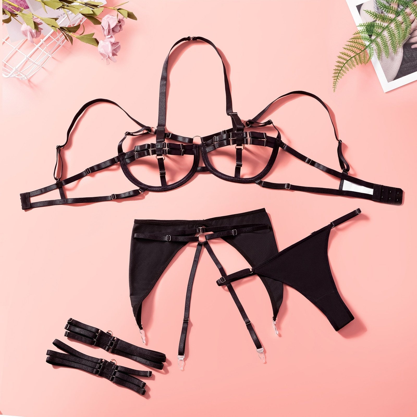 Fiona's See Through Lingerie Set - Image 3