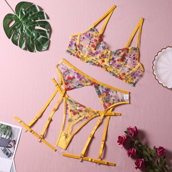 Aurora's Yellow Floral Set - Image 6