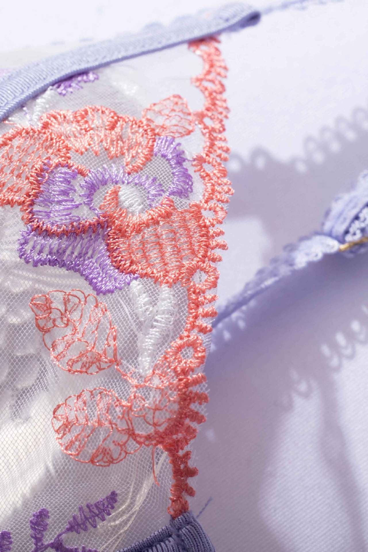 Indigo's Blue Floral Lingerie - Image 6