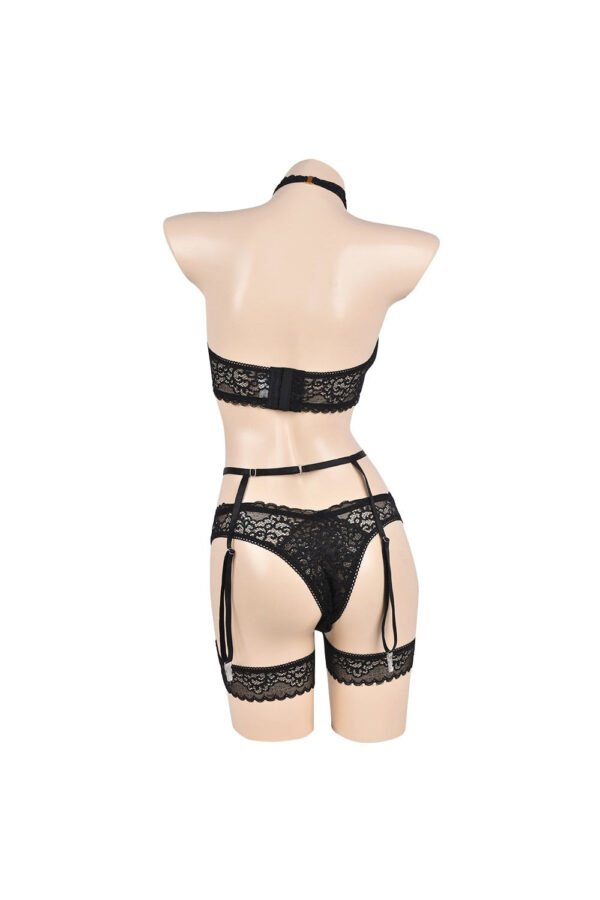 Jade Cutout Sensual Lingerie Set - Image 5