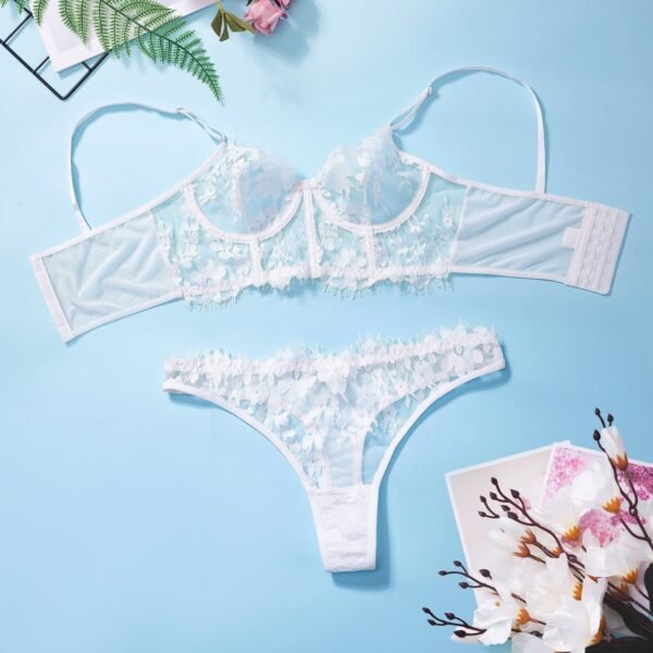 Julia Transparent Floral Set - Image 5