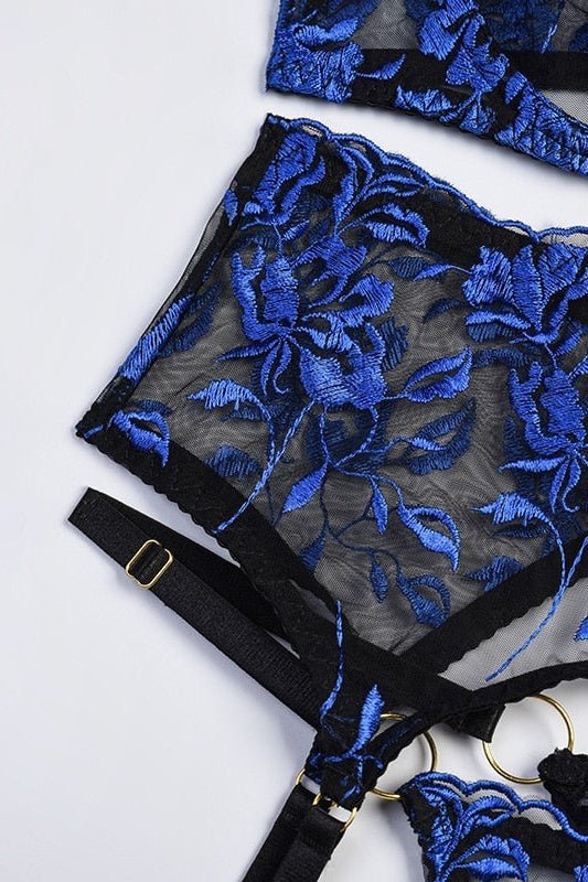 Rachel's Blue Lingerie Set - Image 7