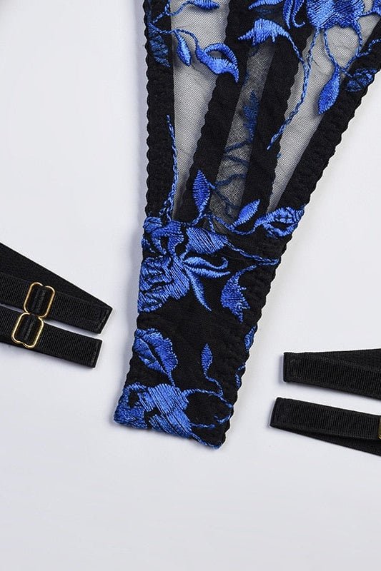 Rachel's Blue Lingerie Set - Image 9