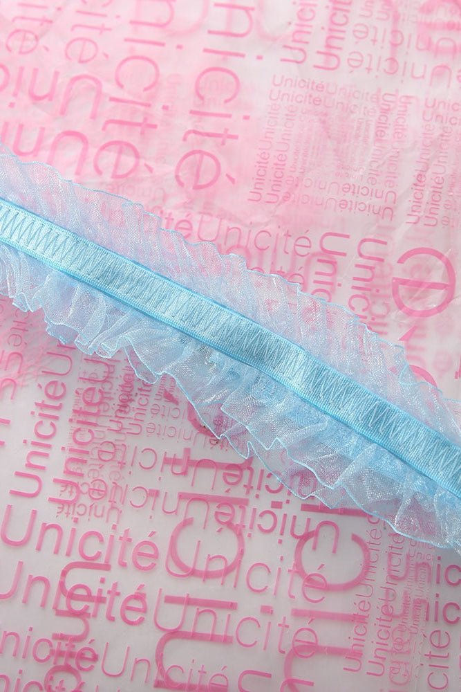 Raquel's Blue Lingerie Set 3-Pieces - Image 8