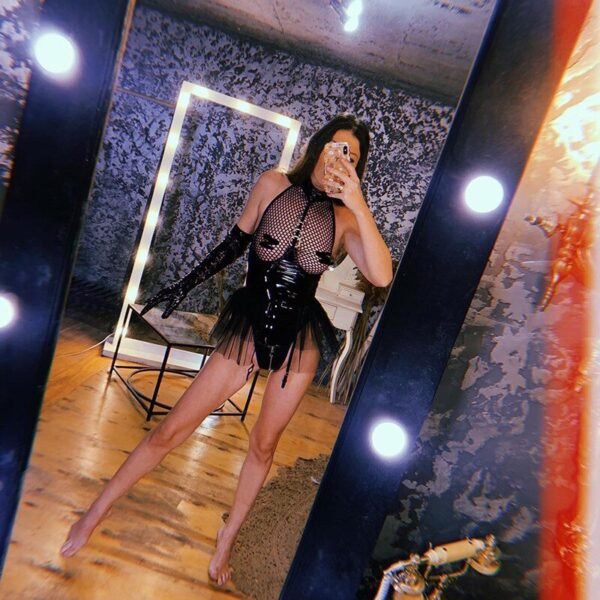Cynthia's Ruffle Two Piece Bodysuit - Image 3