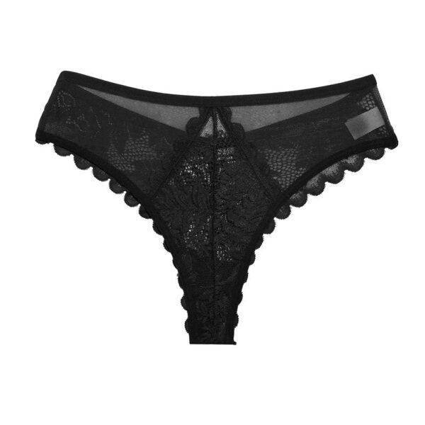 Transparent Floral Panties - Image 13