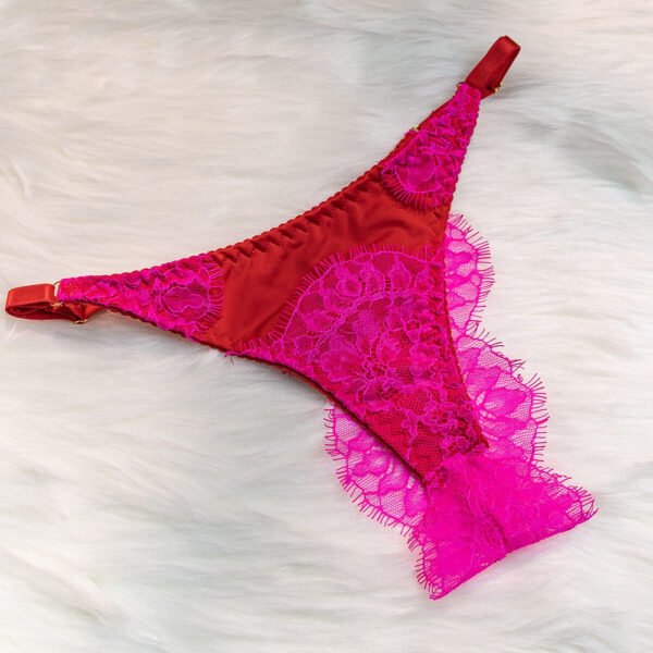 Valentine's Day Feather Lingerie Set - Image 12