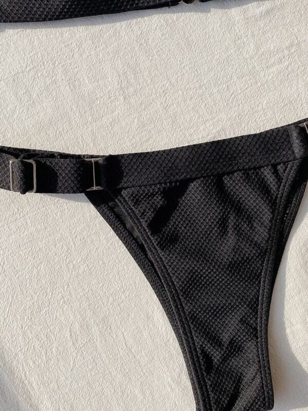 Black Two Piece Bikini Set - Image 3