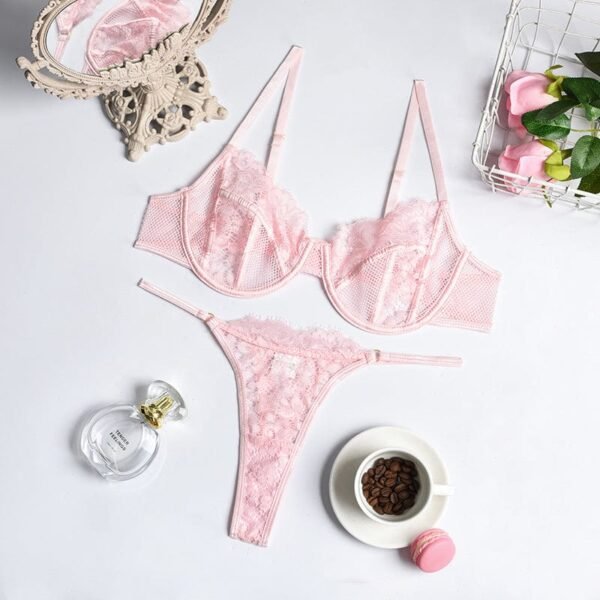 Denise Lace Bra and Knicker Set - Image 8