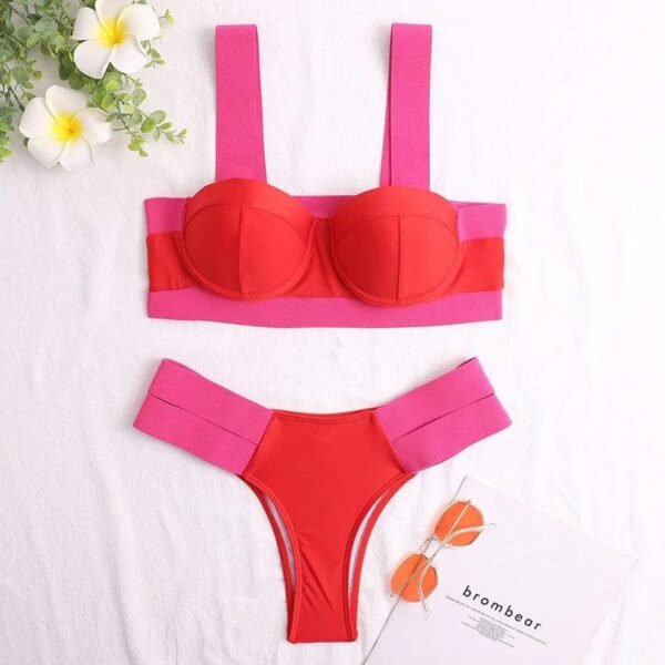 Padded Push Up Bikini Set - Image 3