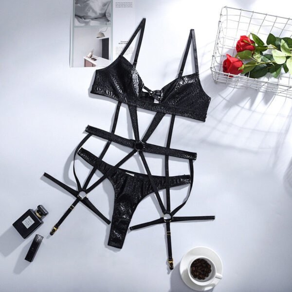 Lucille's Hollow Out Bodysuit - Image 4