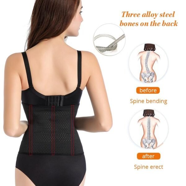 Extreme Hourglass Waist Trainer 3 Hook Corset - Image 8