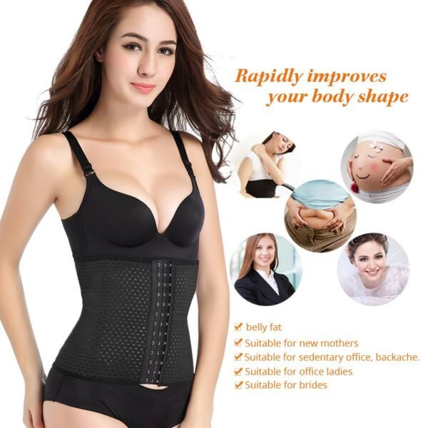 Extreme Hourglass Waist Trainer 3 Hook Corset - Image 7