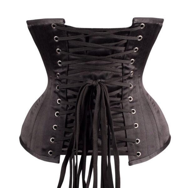 Long Line Expert Waist Training Underbust Corset Black - Image 5